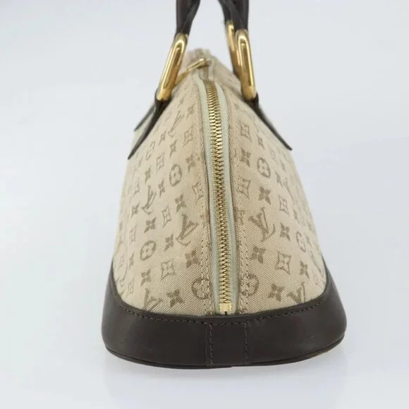 LOUIS VUITTON Monogram Mini Alma Ron Hand Bag Khaki - Picture 6 of 16